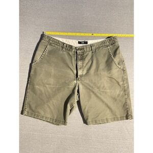 Vans Mens Vans Chino Shorts Size 36 Olive Green Skate Casual Streetwear Shorts
